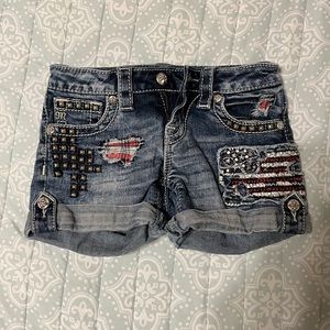 Girls Miss Me Shorts
